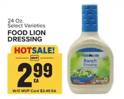 Food Lion FOOD LION DRESSING offer