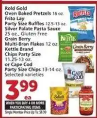 Albertsons Rold Gold Oven Baked Pretzels offer