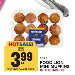 Food Lion FOOD LION MINI MUFFINS offer