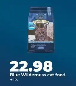 Hy-Vee Blue Wilderness Cat Food offer