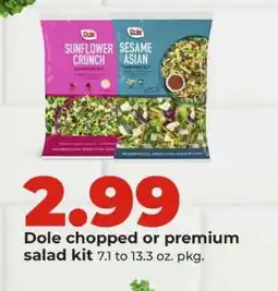 Hy-Vee Dole Chopped or Premium Salad Kit offer