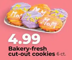 Hy-Vee Bakery fresh cut out cookies offer