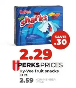 Hy-Vee Hy-Vee fruit snacks offer