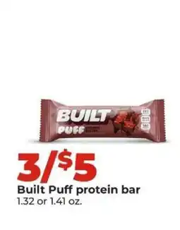 Hy-Vee Built Puff protein bar offer