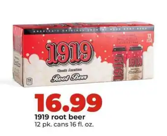 Hy-Vee 1919 Root Beer offer
