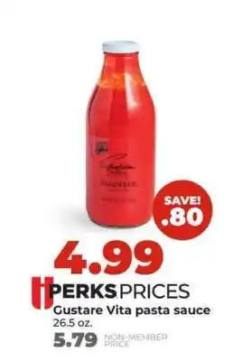 Hy-Vee Gustare Vita pasta sauce offer