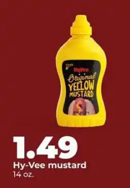 Hy-Vee Hy-Vee mustard offer