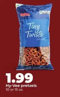 Hy-Vee Hy-Vee pretzels offer