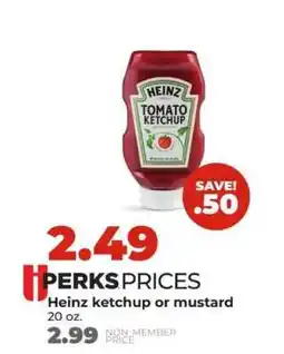 Hy-Vee Heinz ketchup or mustard offer