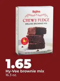 Hy-Vee Hy-Vee brownie mix offer