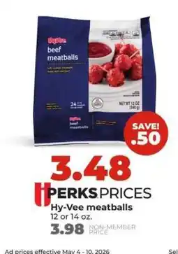 Hy-Vee Hy-Vee meatballs offer