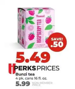 Hy-Vee Bunzi tea offer