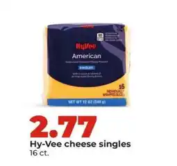 Hy-Vee Hy-Vee cheese singles offer