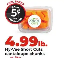 Hy-Vee Hy-Vee Short Cuts cantaloupe chunks offer