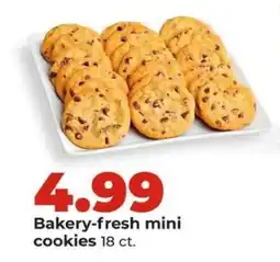 Hy-Vee Bakery fresh mini cookies offer