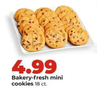 Hy-Vee Bakery fresh mini cookies offer
