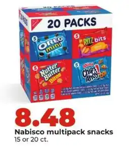 Hy-Vee Nabisco multipack snacks offer