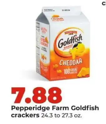 Hy-Vee Pepperidge Farm Goldfish Crackers offer