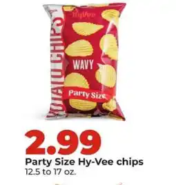Hy-Vee Party Size Hy-Vee chips offer