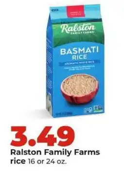 Hy-Vee Ralston Family Farms Rice offer