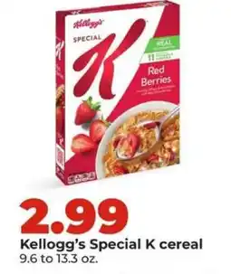 Hy-Vee Kellogg's Special K Cereal offer