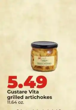 Hy-Vee Gustare Vita grilled artichokes offer