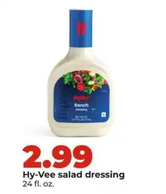 Hy-Vee Hy-Vee salad dressing offer