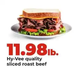 Hy-Vee Hy-Vee quality sliced roast beef offer