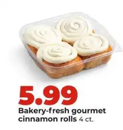 Hy-Vee Bakery-Fresh Gourmet Cinnamon Rolls offer
