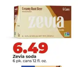 Hy-Vee Zevia Soda offer