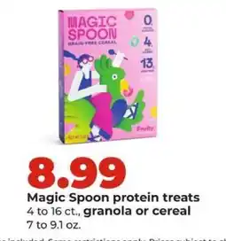 Hy-Vee Magic Spoon protein treats offer