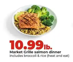 Hy-Vee Market Grille salmon dinner offer