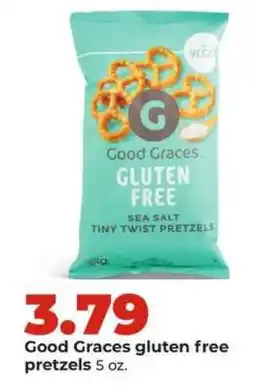 Hy-Vee Good Graces gluten free pretzels offer