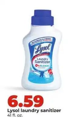 Hy-Vee Lysol Laundry Sanitizer offer