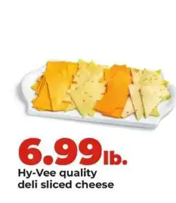 Hy-Vee Hy-Vee quality deli sliced cheese offer