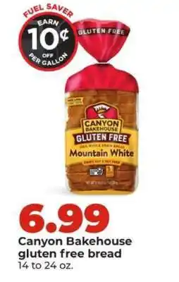 Hy-Vee Canyon Bakehouse gluten free bread offer