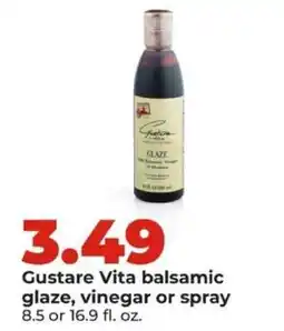 Hy-Vee Gustare Vita balsamic glaze, vinegar or spray offer