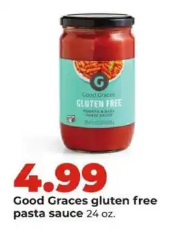Hy-Vee Good Graces gluten free pasta sauce offer