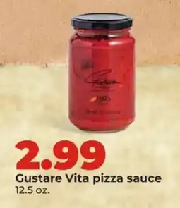 Hy-Vee Gustare Vita pizza sauce offer