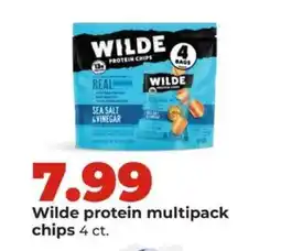 Hy-Vee Wilde protein multipack chips offer