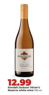 Hy-Vee Kendall-Jackson Vitner’s Reserve white wine offer