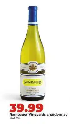 Hy-Vee Rombauer Vineyards Chardonnay offer