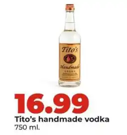 Hy-Vee Tito's Handmade Vodka offer