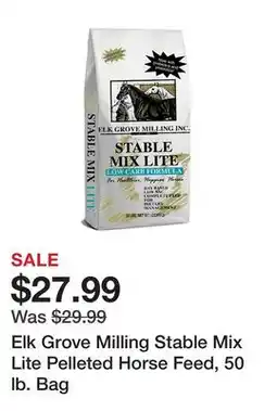 Tractor Supply Company Elk Grove Milling Stable Mix Lite Pelleted Horse Feed, 50 lb. Bag offer