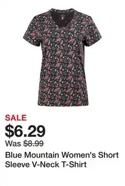 Tractor Supply Company Blue Mountain Women's Short Sleeve V-Neck T-Shirt offer