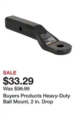 Tractor Supply Company Buyers Products Heavy-Duty Ball Mount, 2 in. Drop offer