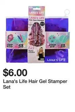 Five Below Lana's Life Hair Gel Stamper Set offer