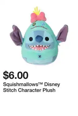 Five Below Squishmallows Disney Stitch Character Plush offer
