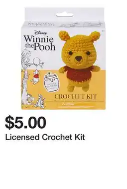 Five Below Licensed Crochet Kit offer