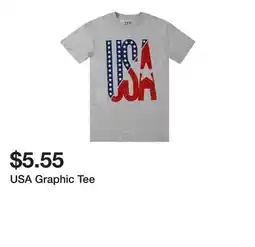 Five Below USA Graphic Tee offer
